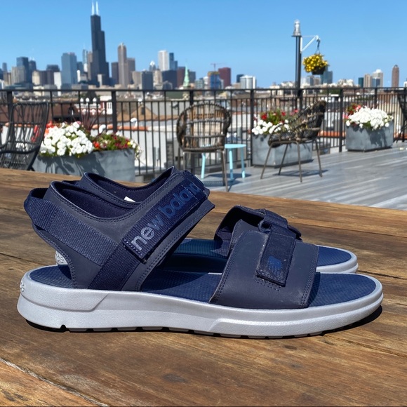 New Balance Other - New Balance 250 Sandals Navy Blue Men's Size 14